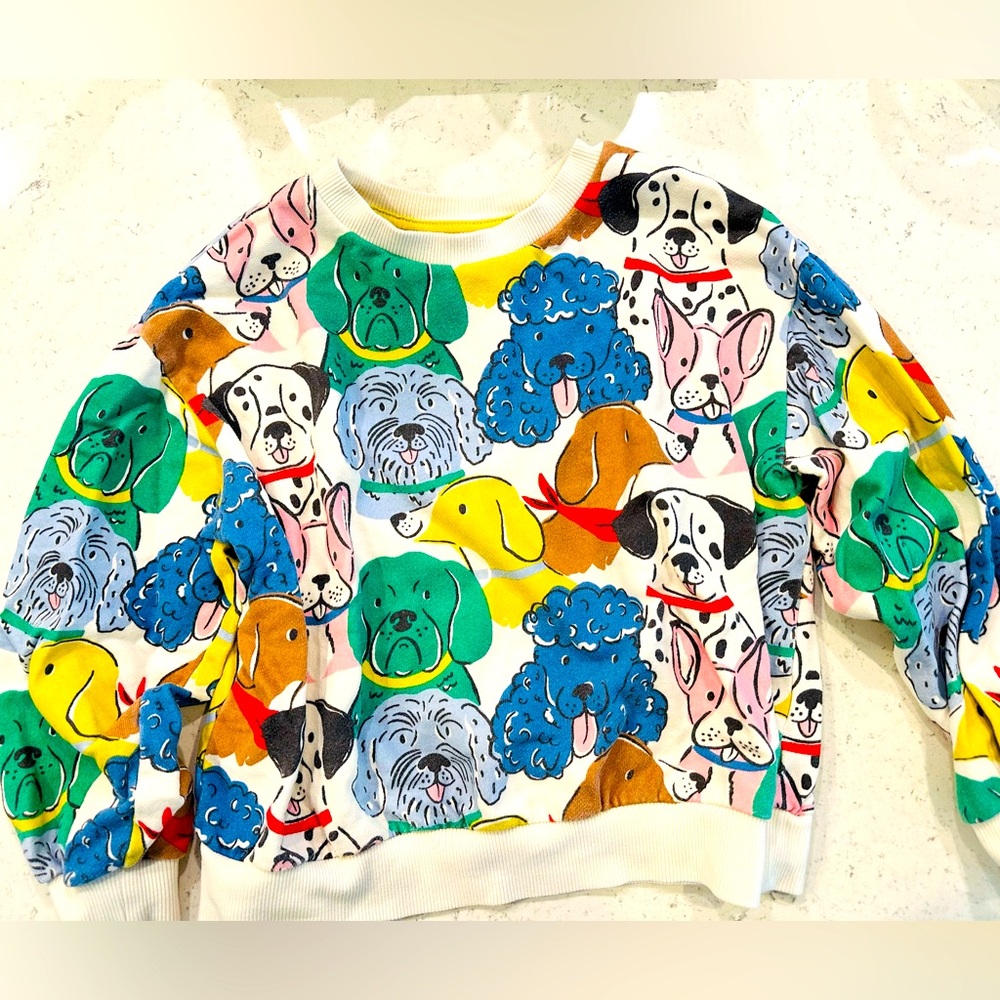 Mini Boden Girls Sweatshirt size 7-8
